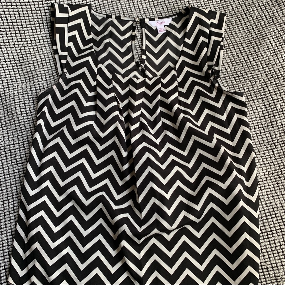 **DONATED**  Candie's sleeveless blouse